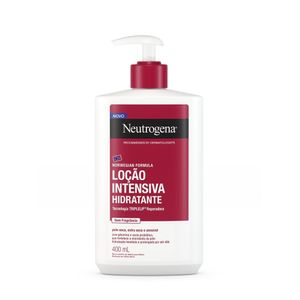 Loção Intensiva Corporal Hidratante Neutrogena Norwegian Sem Fragrância 400ml