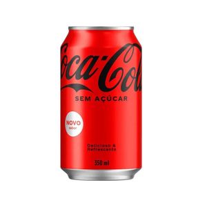 Refrigerante Coca-cola Sem Açúcar 350ml