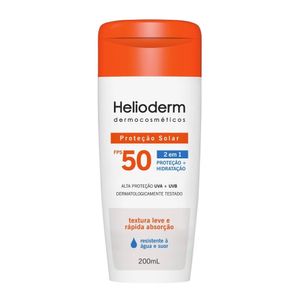 Protetor Solar Helioderm Fps 50 200ml