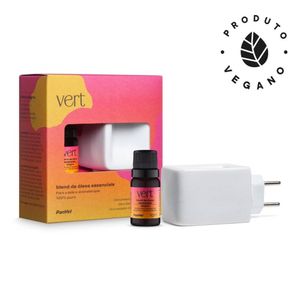 Kit Panvel Vert Com Blend De Óleo Essencial Alegria 10ml E 1 Aromatizador Elétrico