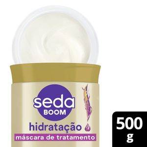 Máscara De Tratamento Hidratação Profunda Seda Boom 500g