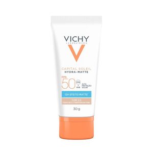 Protetor Solar Vichy Hydra-matte Fps50 2.0 30g