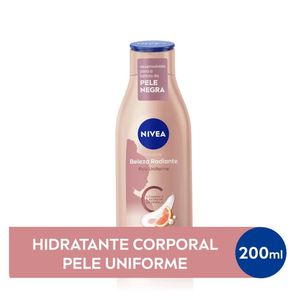 Hidratante Corporal Nivea Beleza Radiante Pele Uniforme 200ml