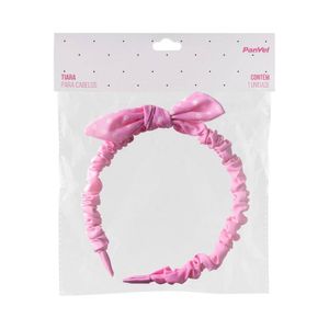 Tiara Para Cabelo Rosa Laço Coleção Infantil Panvel Acessórios