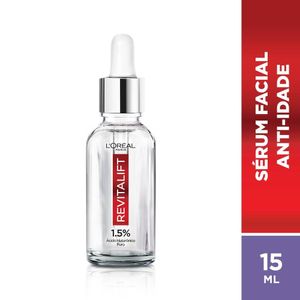 Sérum Preenchedor Facial Anti-idade Loréal Paris Revitalift Hialurônico 15ml