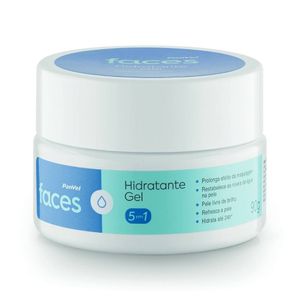 Hidratante Em Gel Com Ácido Hialurônico Panvel Faces 90g