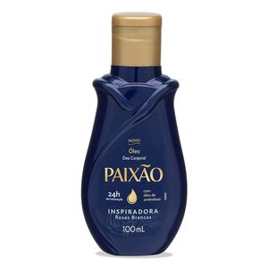 Oleo Corporal Paixao Inspiradora Rosas Brancas 100ml