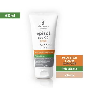 Protetor Solar Episol Sec Oc Claro Fps 60 60ml