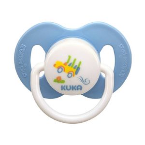 Chupeta Kuka Plus Rosa 6 Meses + Com 1 Unidade