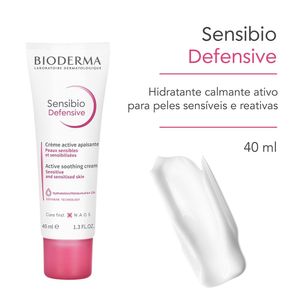 Hidratante Calmante Ativo Para Peles Sensíveis E Reativas - Bioderma Sensibio Defensive 40ml