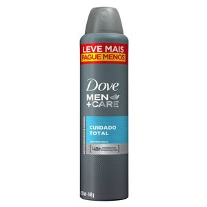 Desodorante Aerosol Dove Men+care Cuidado Total 48h 250ml Leve Mais Pague Menos