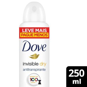 Desodorante Aerosol Dove Invisible Dry Violeta E Frésia Branca 48h 250ml Leve Mais Pague Menos