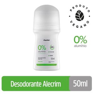 Desodorante Roll-on Sem Alumínio Panvel Com Perfume 50ml