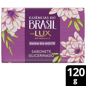 Sabonete Em Barra Lux Essências Do Brasil Dama Da Noite 120g