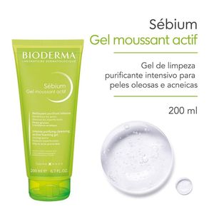 Gel Moussant Actif Bioderma Sebium 200ml