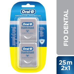 Fio Dental Oral-b Pro Saúde 25m Com 2 Unidades