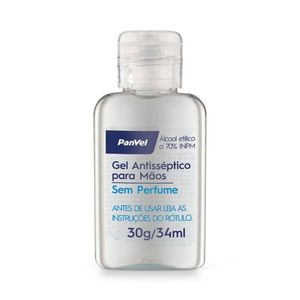 Gel Antisseptico Panvel Sem Fragrância 34ml 21