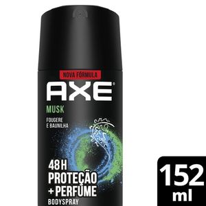 Desodorante Antitranspirante Body Spray Aerosol Axe Musk 152ml