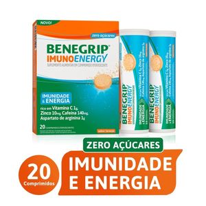 Benegrip Imuno Energy Vitamina C 20 Comp Eferverc