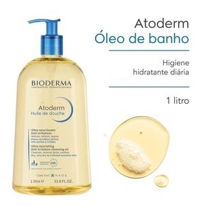 Óleo De Banho Bioderma Atoderm Higiene Hidratante Diária 1l