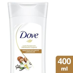 Loção Hidratante Corporal Dove Manteiga De Karité Baunilha 400ml