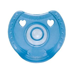 Chupeta Kuka Silicone Azul 6 Meses + Com 1 Unidade