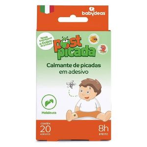 Adesivos Naturais Para Alívio Da Coceira De Picada De Inseto Babydeas Post Picada Com 20 Unidades