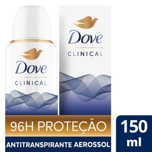 Desodorante Aerosol Antitranspirante Dove Clinical Original Clean 150ml