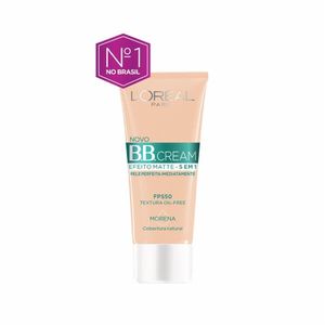 Base Bb Cream Loréal Paris Efeito Matte Cor Escura Fps 50 30ml