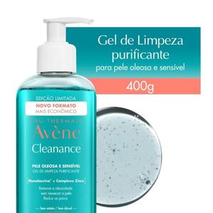 Gel De Limpeza Profunda Avene Cleanance Gel 400g