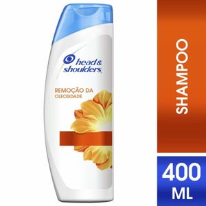 "Shampoo Head & Shoulders Remoção Da Oleosidade 400 Ml"