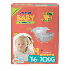 Fralda Panvel Baby Xxg Com 16 Unidades