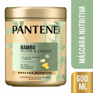 Máscara De Tratamento Pantene Bambu 600ml