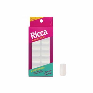 Unhas Postiças Ricca Naturais Com Curvatura