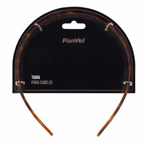 Tiara Para Cabelos Panvel Acessórios Padronagem Tartaruga Fosca