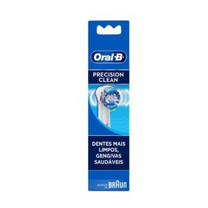 Refil Para Escova Elétrica Oral-b Precision Clean - 4 Unidades