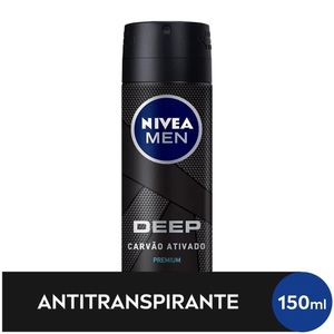 Desodorante Antitranspirante Nivea Men Aerossol Deep Original 150ml