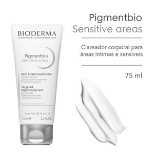 Clareador Corporal Bioderma Pigmentbio Sensitive Áreas Íntimas E Sensíveis 75ml