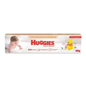 Creme Preventivo De Assadura Huggies Puro E Natural 80g