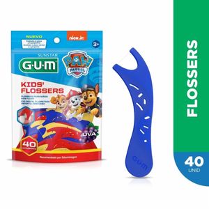 Fio Dental Flosser Gum Patrulha Canina 40 Unidades