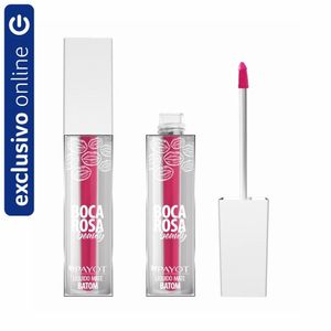 Batom Líquido Mate Boca Rosa #shock