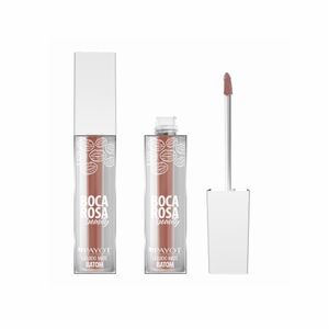 Batom Líquido Mate Boca Rosa #nude