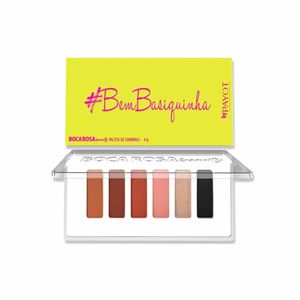 Paleta De Sombras Boca Rosa #bembasiquinha