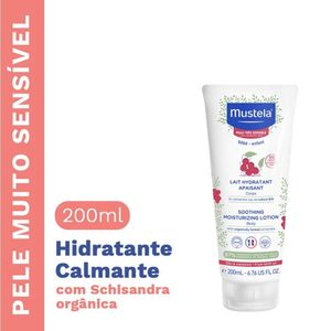 Hidratante Calmante Para Pele Muito Sensível Mustela 200ml