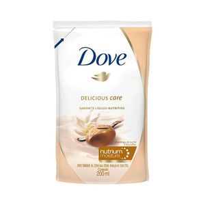 Sabonete Líquido Dove Karité Baunilha Refil 200ml