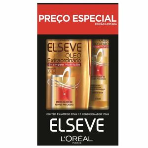 Kit Elseve Óleo Extraordinário Shampoo 37ml + Condicionador 170ml