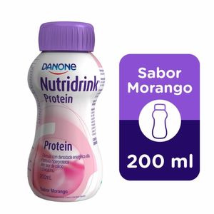 Suplemento Alimentar Nutridrink Protein Morango 200ml
