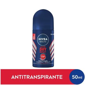 Desodorante Antitranspirante Nivea Men Roll On Dry Impact 50ml