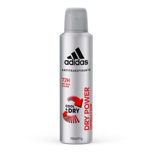 Desodorante Adidas Aerossol Masculino Dry Power 150ml