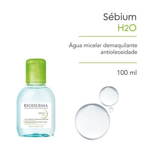 Água Micelar Sébium H2o Dermatológica Antioleosidade 100ml